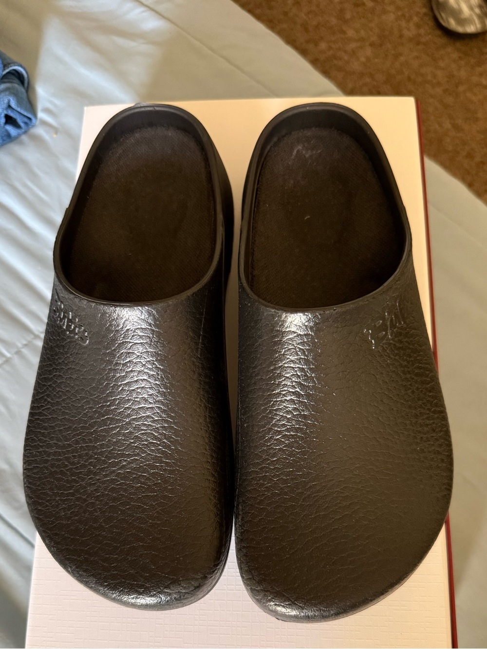 Birkenstock Black Birki Slip-On Clogs